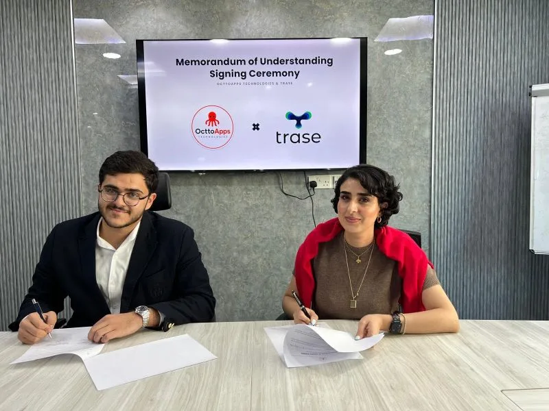 Memorandum of understanding signing ceremony between OcttoApps and Trase